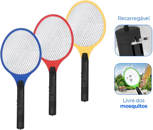 Raquete Elétrica MATA mosquito Recarregável