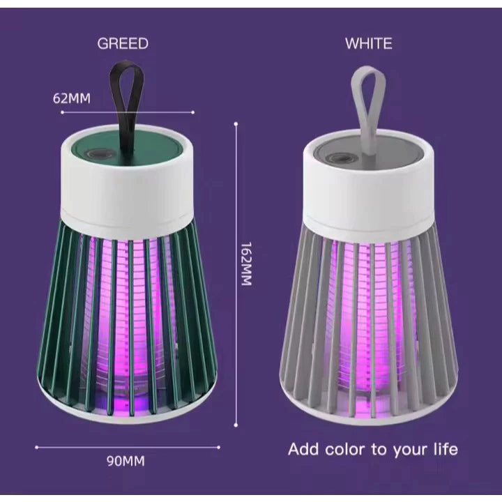 Luminaria UV ELIMINA mosquitos e insetos silenciosa