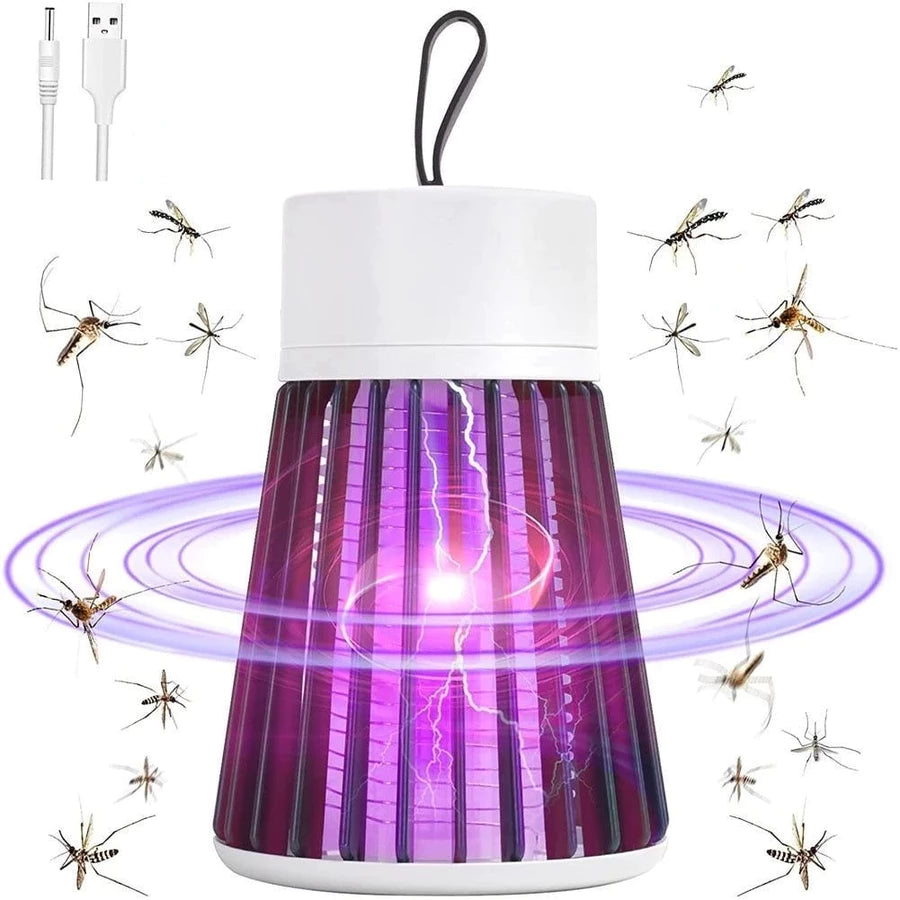 Luminaria UV ELIMINA mosquitos e insetos silenciosa